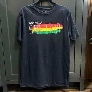 Jamaica One Love Navy T-Shirt